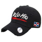 "De lo mio" embroidered  logo Dominican Vintage Hat Peligro Sports