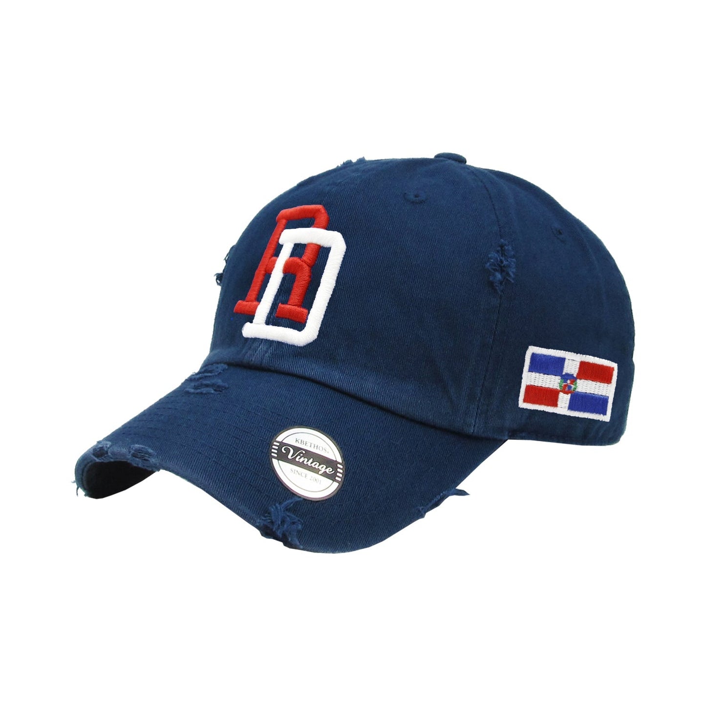 Vintage Adjustable Dominican Embroidered RD Hats Peligro Sports