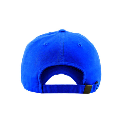 Vintage Royal Blue Hat with Embroidered Star of David - Unisex Peligro Sports