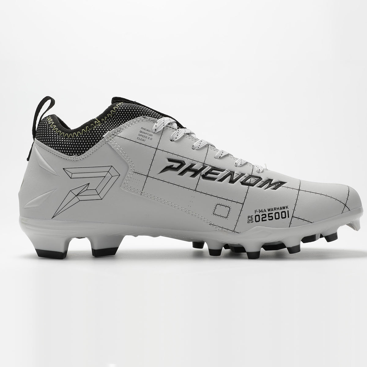 Warhawk Football Cleats Quantum Speed 2.0 by Phenom Elite Phenom Elite Brand
