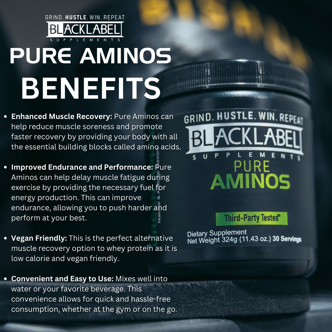 PURE AMINOS BLACKLABEL Supplements