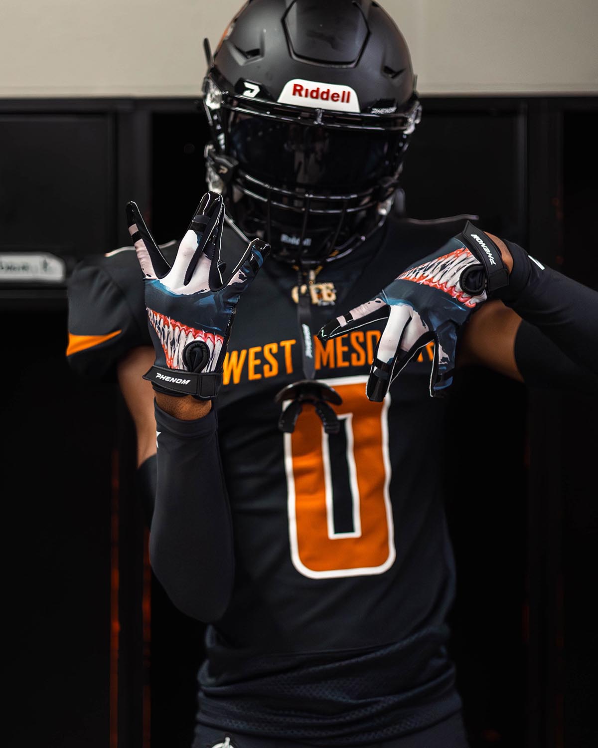 Phenom Elite Villain Football Gloves - VPS3 Phenom Elite Brand