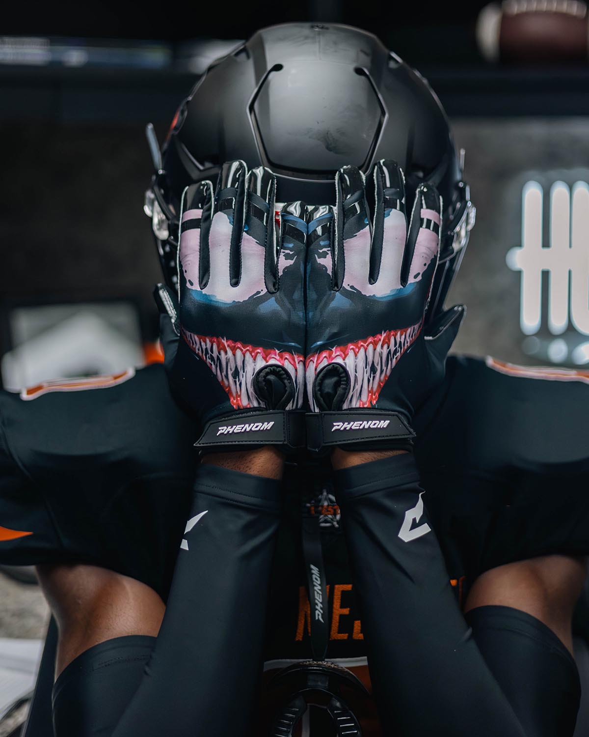 Phenom Elite Villain Football Gloves - VPS3 Phenom Elite Brand