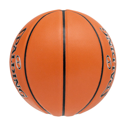 Spalding Precision TF-1000 Indoor Game Basketballs, Dry Grip Microfiber Composite Cushioned Cover, High School Approved - MCI SPORTS