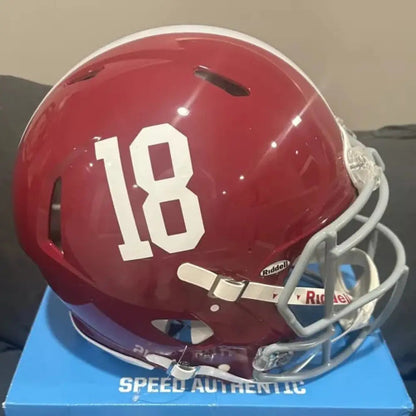 Alabama Crimson Tide Full Size Authentic Speed Football Helmet 18-NCAA Break4Sports & Collectibles, LLC