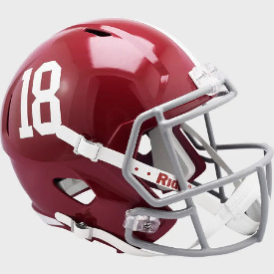 Alabama Crimson Tide Full Size Speed Replica NCAA Helmet #18-NCAA Break4Sports & Collectibles, LLC