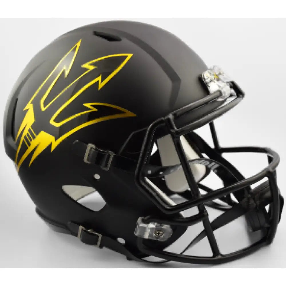 Arizona State Sun Devils Full Size Speed Replica Football Helmet Satin Black - NCAA Break4Sports & Collectibles, LLC
