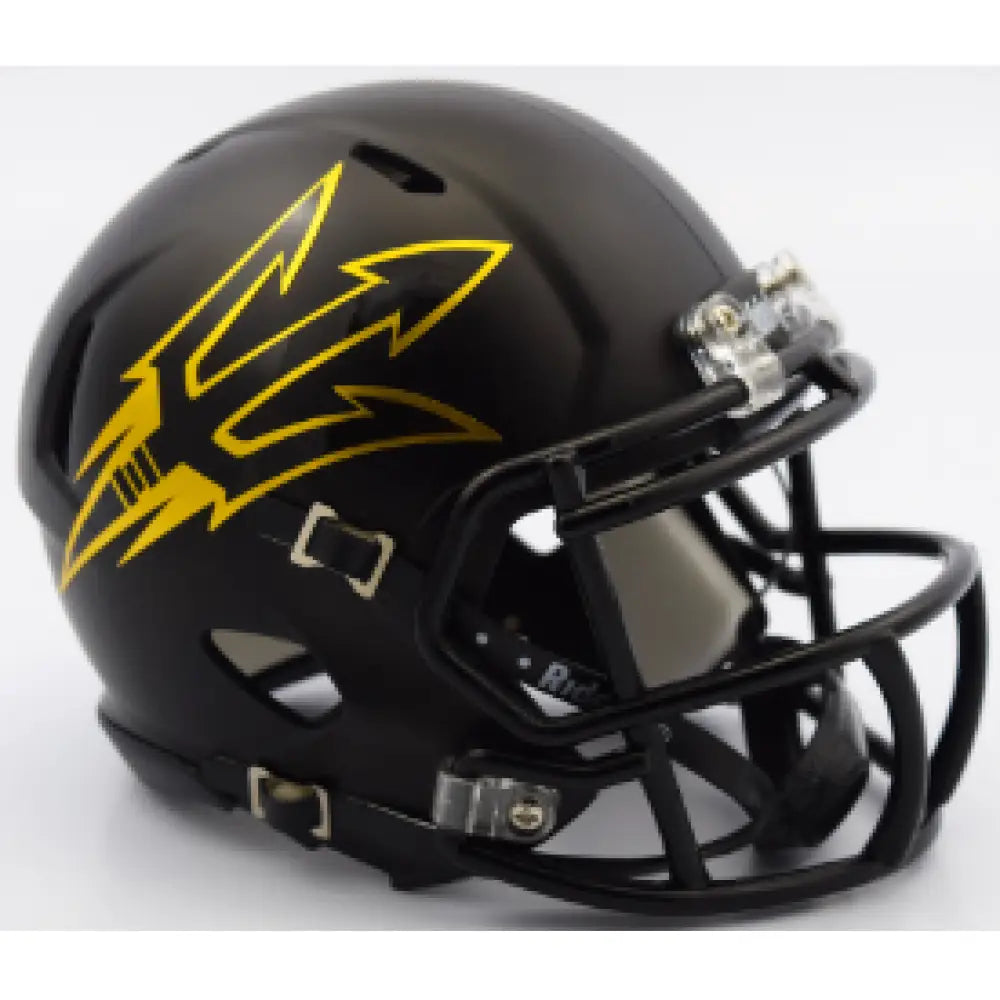 Arizona State Sun Devils NCAA Mini Speed Football Helmet Satin Black- NCAA Break4Sports & Collectibles, LLC
