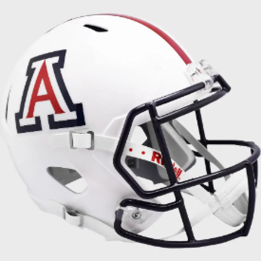 Arizona Wildcats Full Size Speed Replica Football Helmet Gloss White- NCAA Break4Sports & Collectibles, LLC