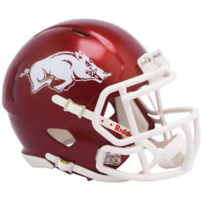 Arkansas Razorbacks NCAA Mini Speed Football Helmet- NCAA Break4Sports & Collectibles, LLC