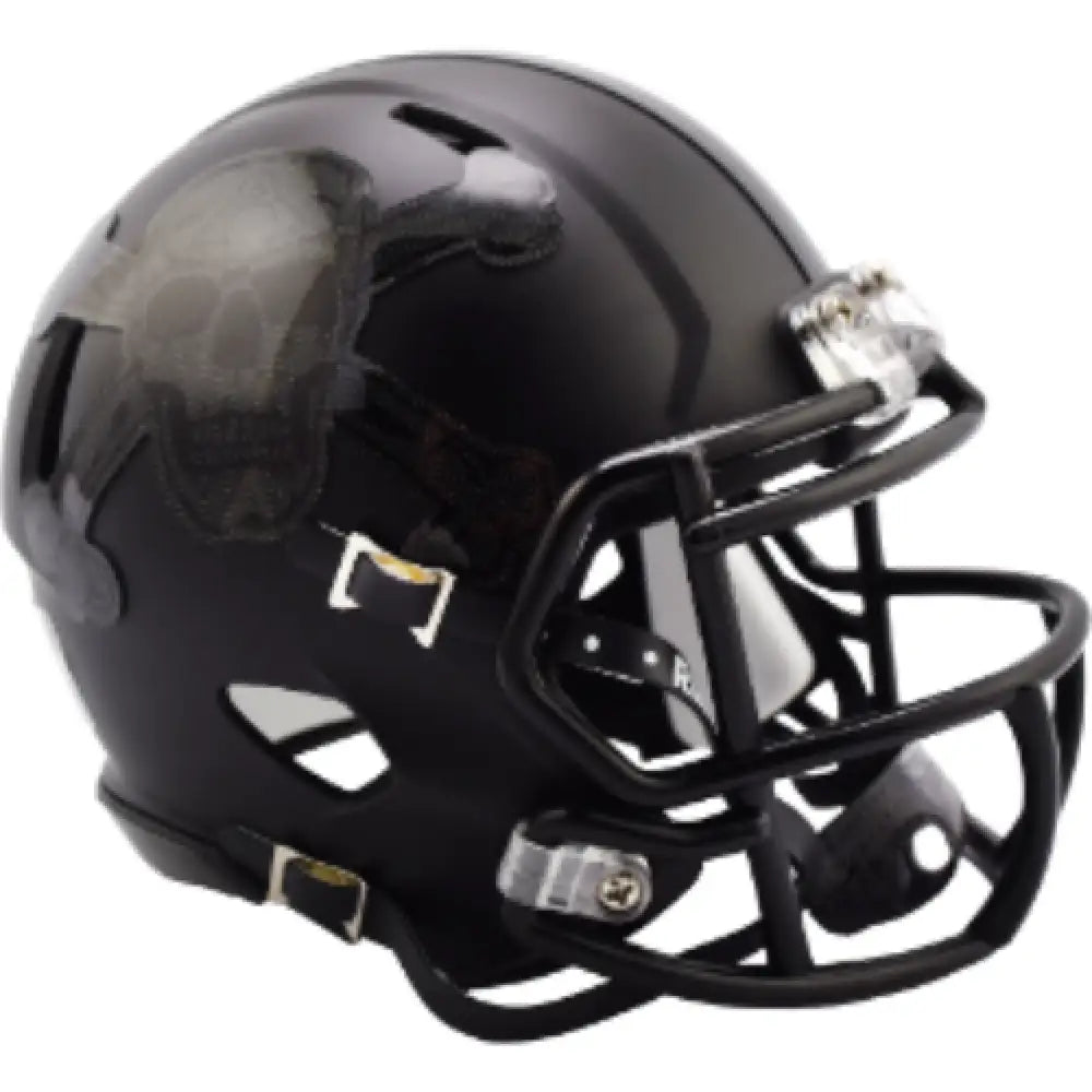 Army Black Knights NCAA Mini Speed Football Helmet Skull and Crossbones - NCAA Break4Sports & Collectibles, LLC