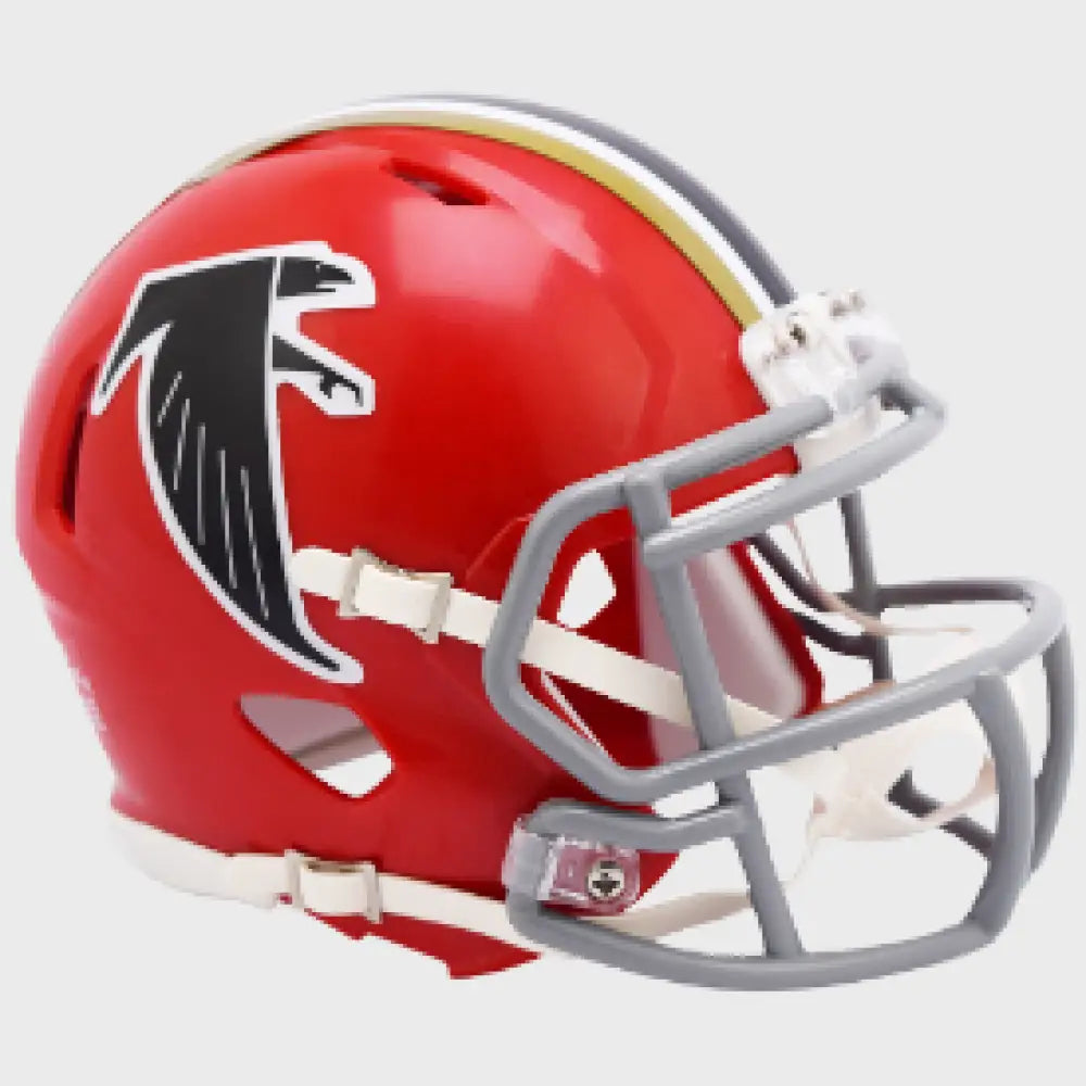 Atlanta Falcons 1966 to 1969 Riddell Mini Speed Throwback Helmet - NFL Break4Sports & Collectibles, LLC