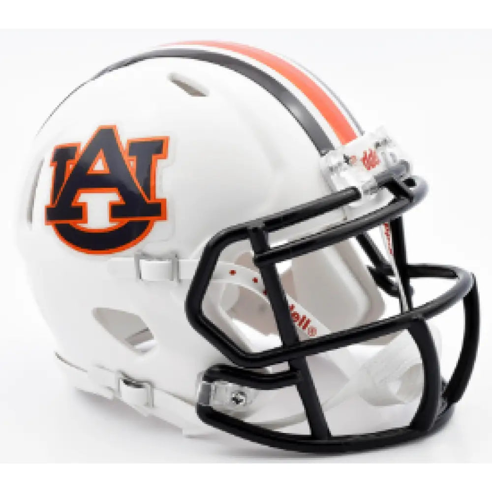 Auburn Tigers NCAA Mini Speed Football Helmet Chrome Decal - NCAA Break4Sports & Collectibles, LLC