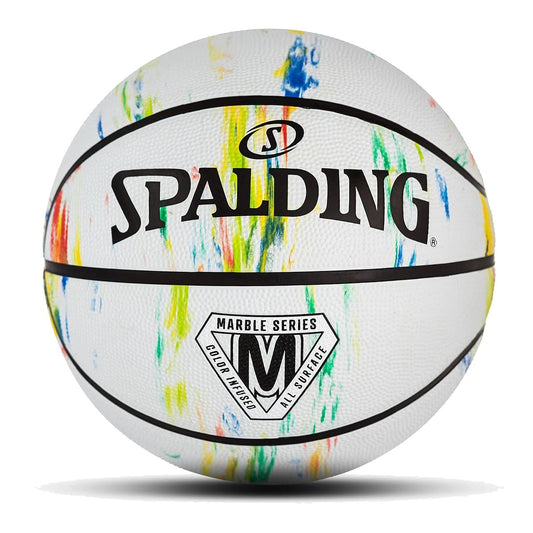 Spalding Marble Series Multi-Color Outdoor Basketball Men's or Women's - MCI SPORTS