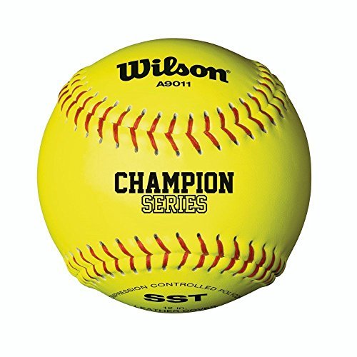 Wilson Champion Series Fastpitch Leather Softballs 12" NFHS Stamp - MCI SPORTS