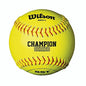 Wilson Champion Series Fastpitch Leather Softballs 12" NFHS Stamp - MCI SPORTS