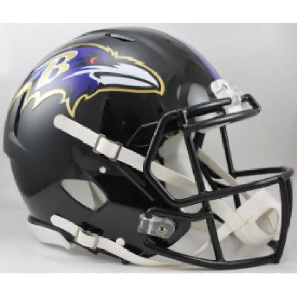 Baltimore Ravens Full Size Authentic Speed Football Helmet - NFL Break4Sports & Collectibles, LLC