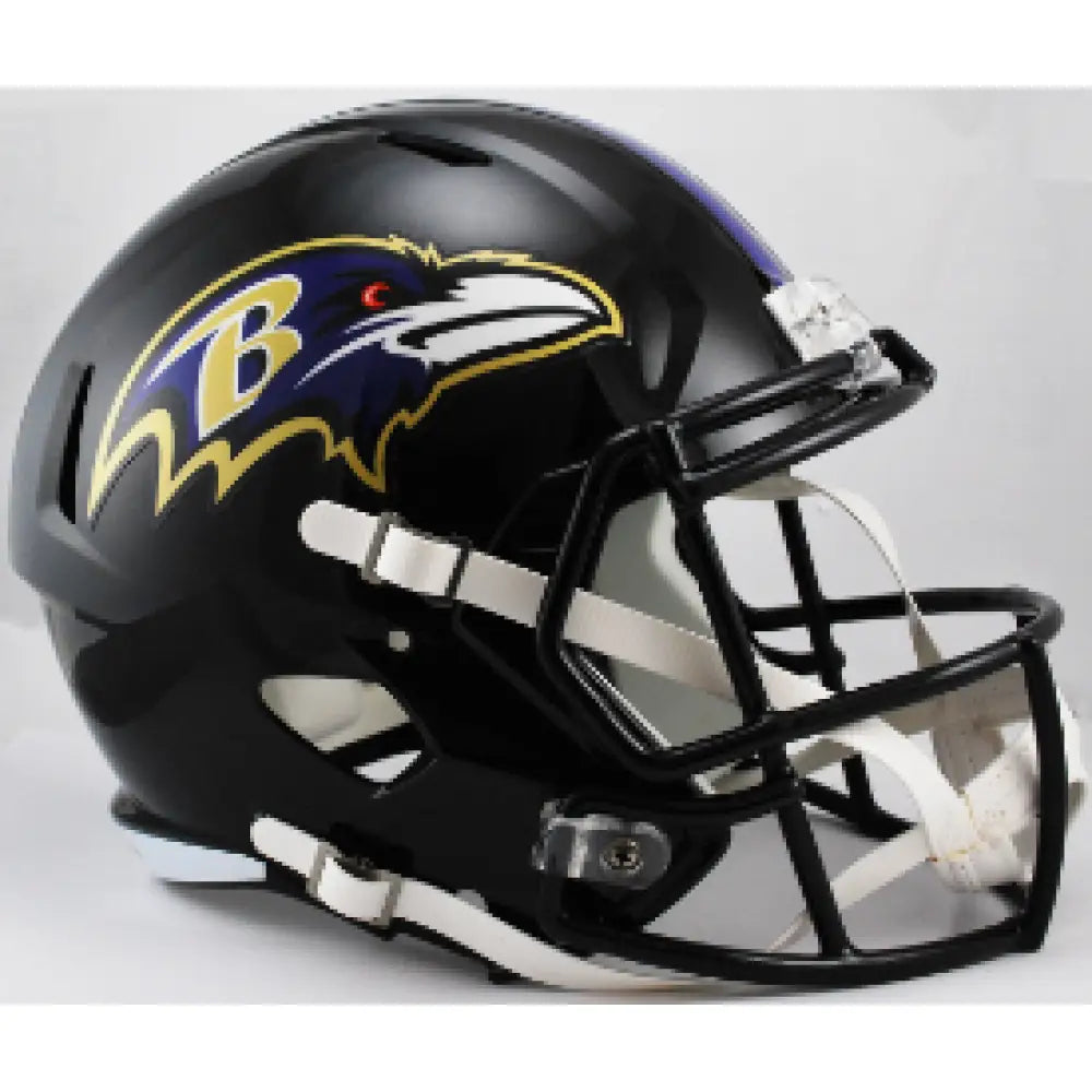 Baltimore Ravens Full Size Speed Replica Football Helmet - NFL Break4Sports & Collectibles, LLC