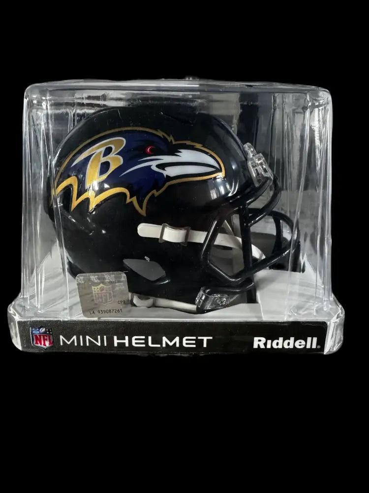 Baltimore Ravens NFL Mini Speed Football Helmet Break4Sports & Collectibles, LLC