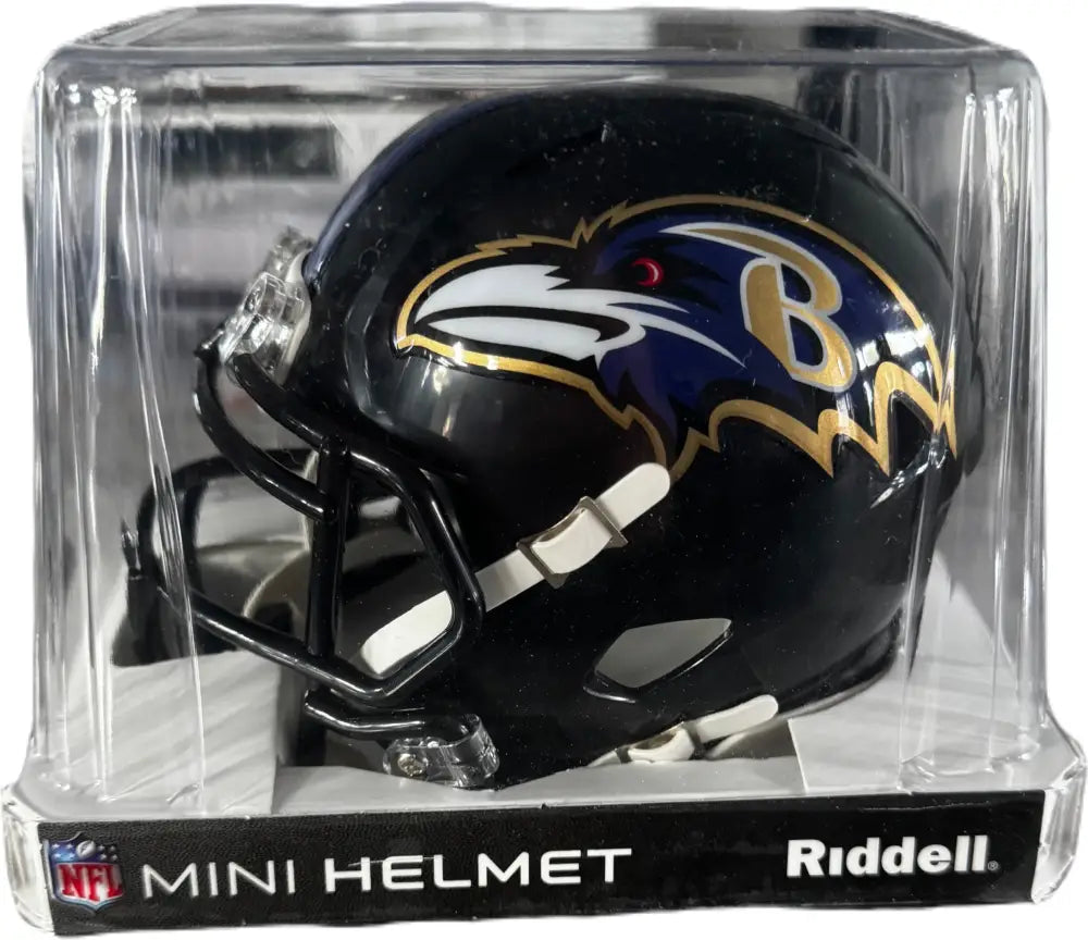 Baltimore Ravens NFL Mini Speed Football Helmet Break4Sports & Collectibles, LLC
