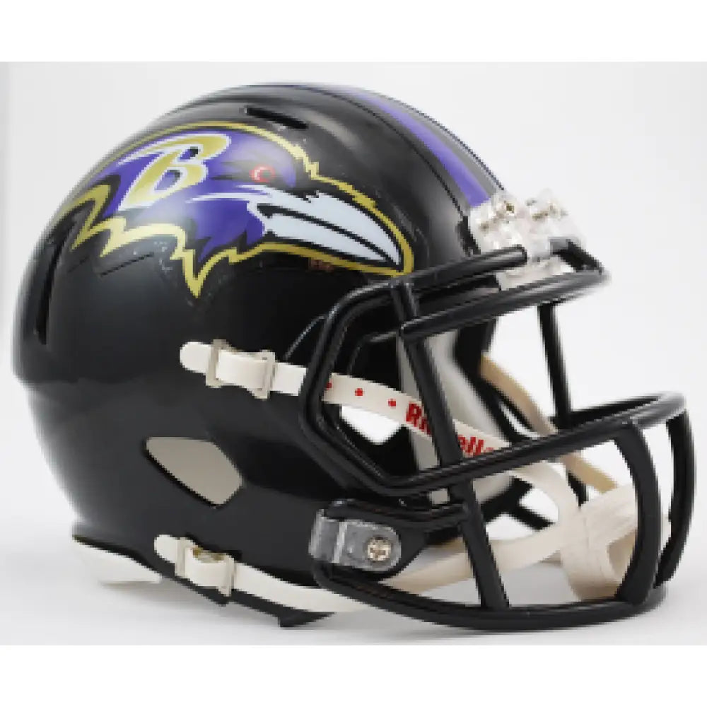 Baltimore Ravens NFL Mini Speed Football Helmet Break4Sports & Collectibles, LLC