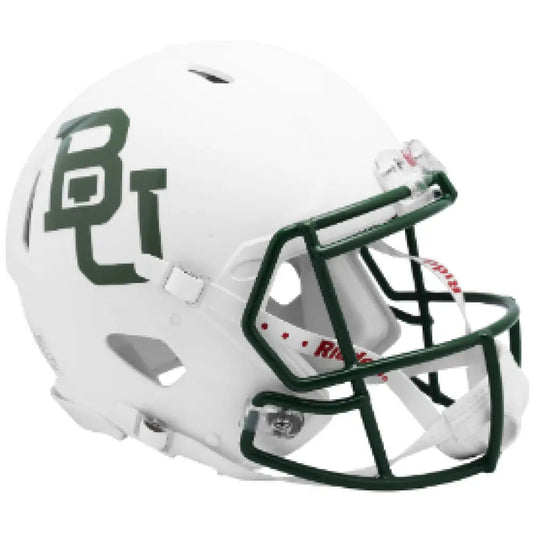 Baylor Bears Full Size Authentic Speed Football Helmet White Metallic - NCAA Break4Sports & Collectibles, LLC
