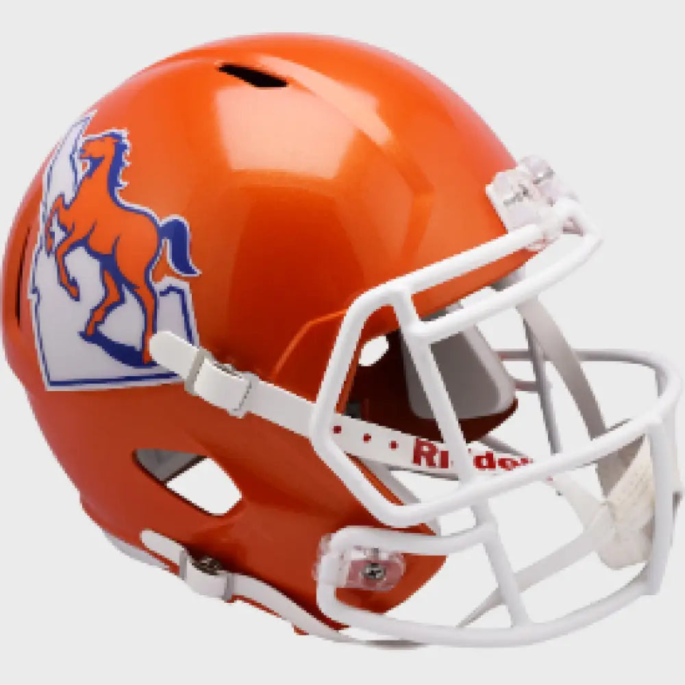 Boise State Broncos NCAA Mini Speed Football Helmet Orange NCAA Break4Sports & Collectibles, LLC