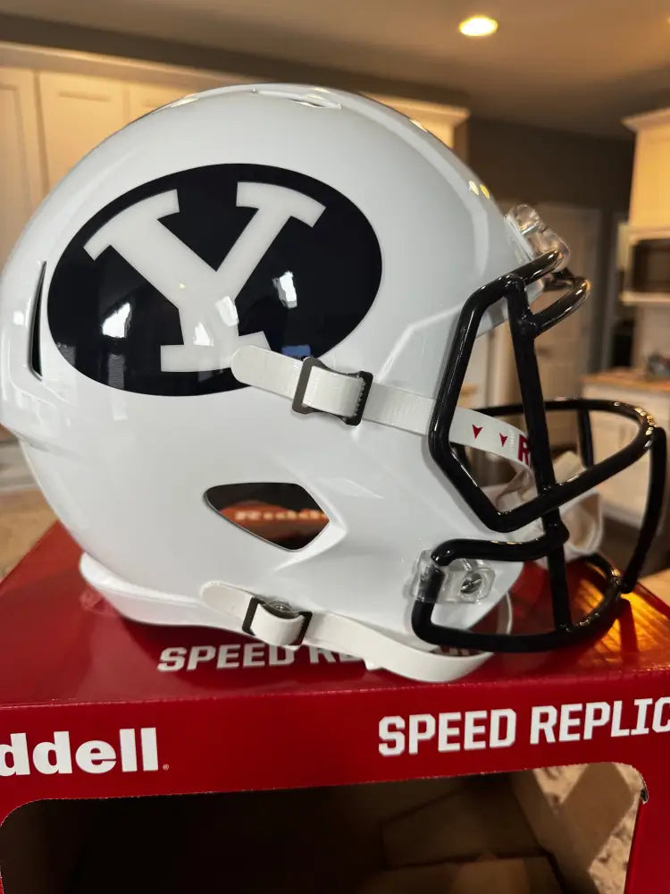Brigham Young Cougars (BYU) Full Size Speed Replica Football Helmet - NCAA Break4Sports & Collectibles, LLC