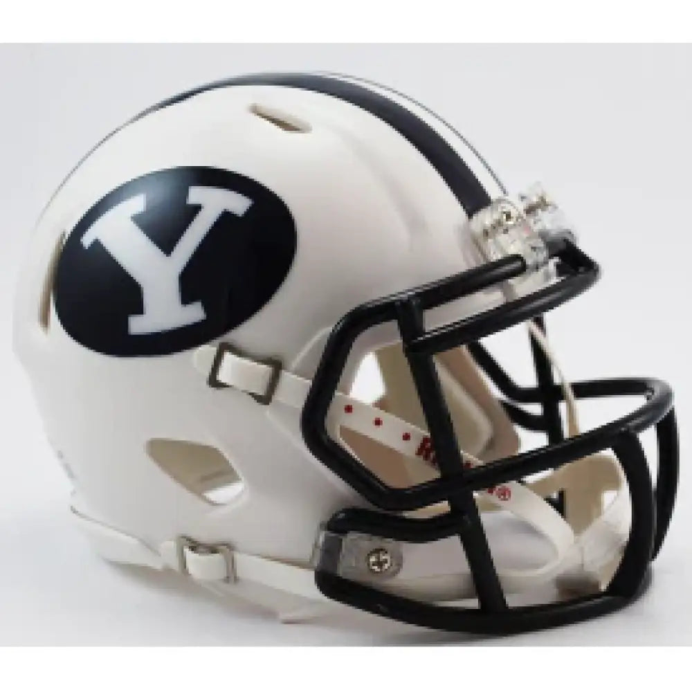 Brigham Young Cougars (BYU) NCAA Mini Speed Football Helmet - NCAA Break4Sports & Collectibles, LLC