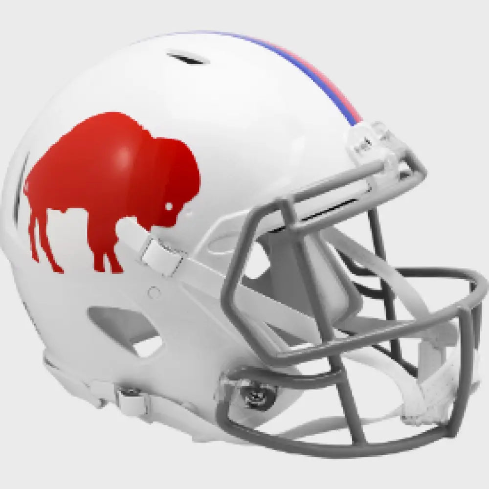 Buffalo Bills Full Size Authentic 1965 to 1973 Speed Throwback Football Helmet - NFL Break4Sports & Collectibles, LLC