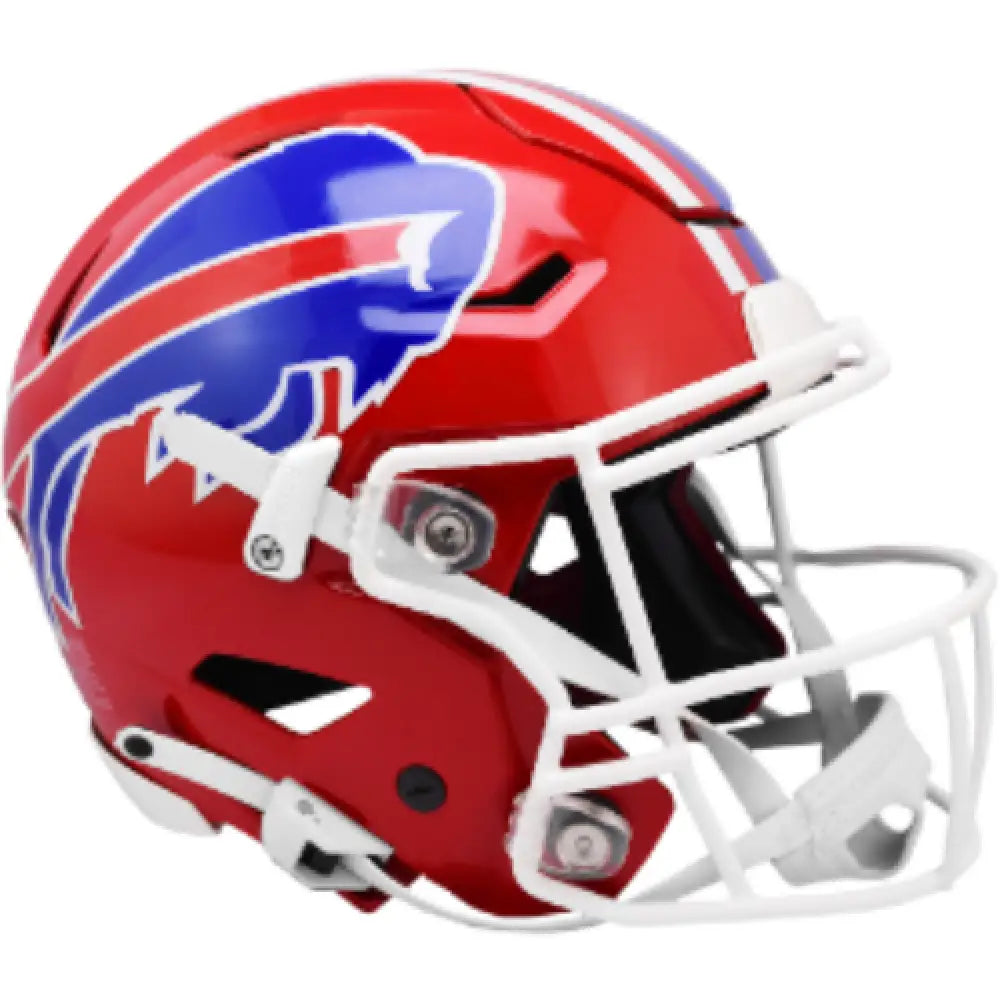 Buffalo Bills Full Size SpeedFlex 1987 to 2001 Throwback Football Helmet- NFL Break4Sports & Collectibles, LLC
