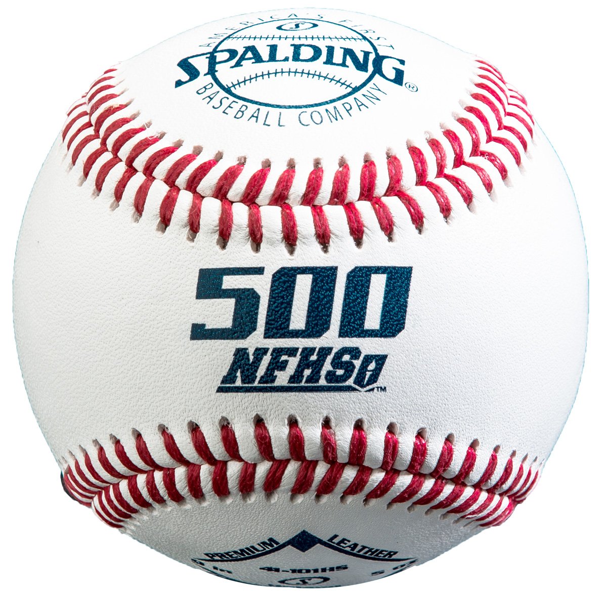 Spalding 500 NFHS Stamped Leather Baseballs (1 Dozen) - MCI SPORTS