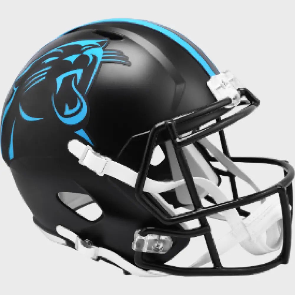 Carolina Panthers Full Size Speed Replica Football Helmet 2022 Alternate - NFL Break4Sports & Collectibles, LLC