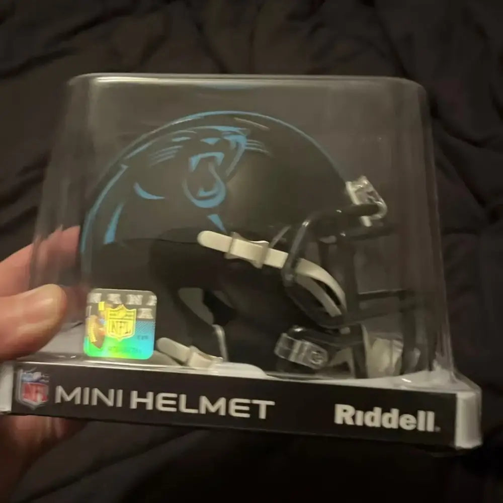 Carolina Panthers Riddell Mini Helmet 2022 Alternate - NFL Break4Sports & Collectibles, LLC