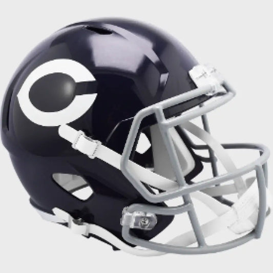 Chicago Bears Full Size 1962 to 1973 Speed Replica Throwback Football Helmet - NFL Break4Sports & Collectibles, LLC
