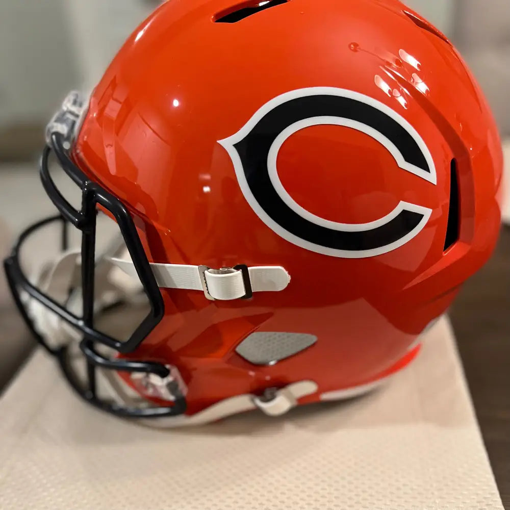 Chicago Bears Full Size Speed Replica Football Helmet 2022 Alternate - NFL Break4Sports & Collectibles, LLC