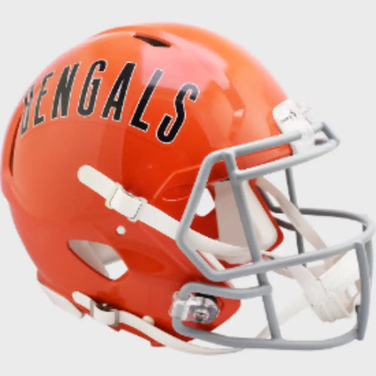 Cincinnati Bengals 1968 to 1979 Full Size Speed Authentic Throwback Helmet- NFL Break4Sports & Collectibles, LLC