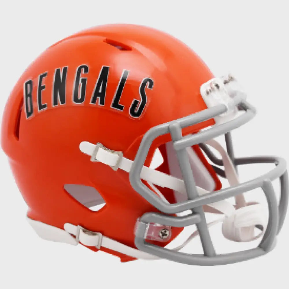 Cincinnati Bengals 1968 to 1979 Riddell Mini Speed Throwback Helmet - NFL Break4Sports & Collectibles, LLC