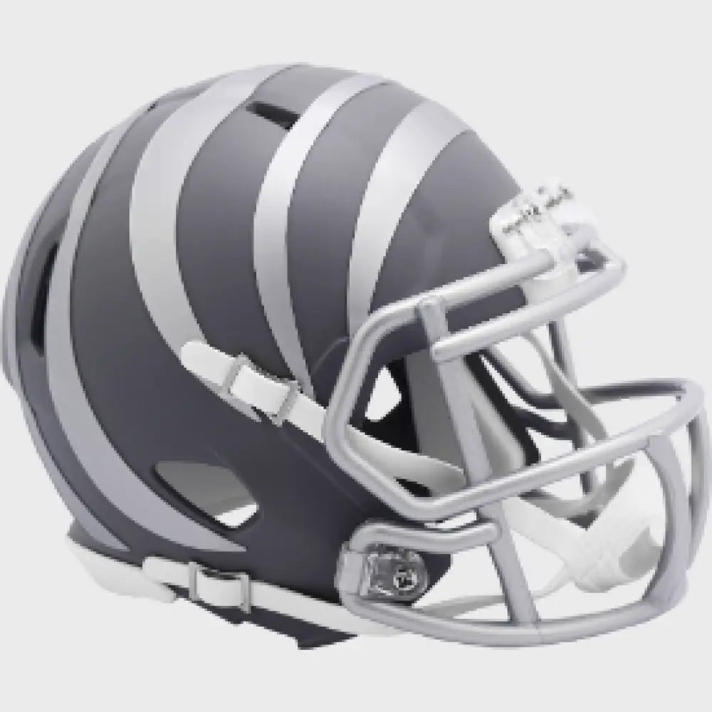 Cincinnati Bengals NFL Mini Speed Football Helmet SLATE Break4Sports & Collectibles, LLC