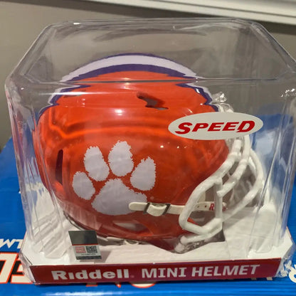 Clemson Tigers Mini Speed Football Helmet - NCAA Break4Sports & Collectibles, LLC