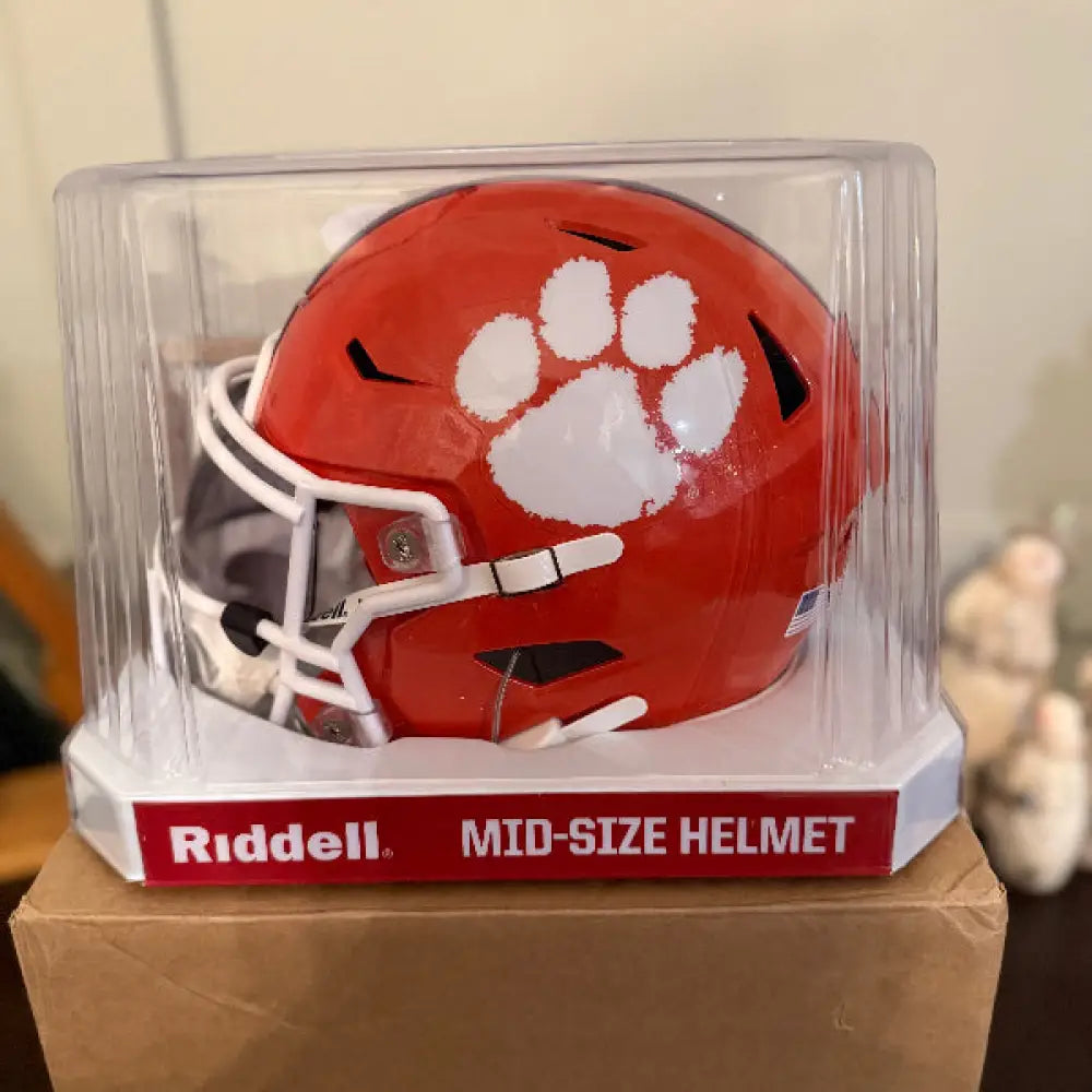 Clemson Tigers NCAA Mid Size SpeedFlex Helmet NCAA Break4Sports & Collectibles, LLC