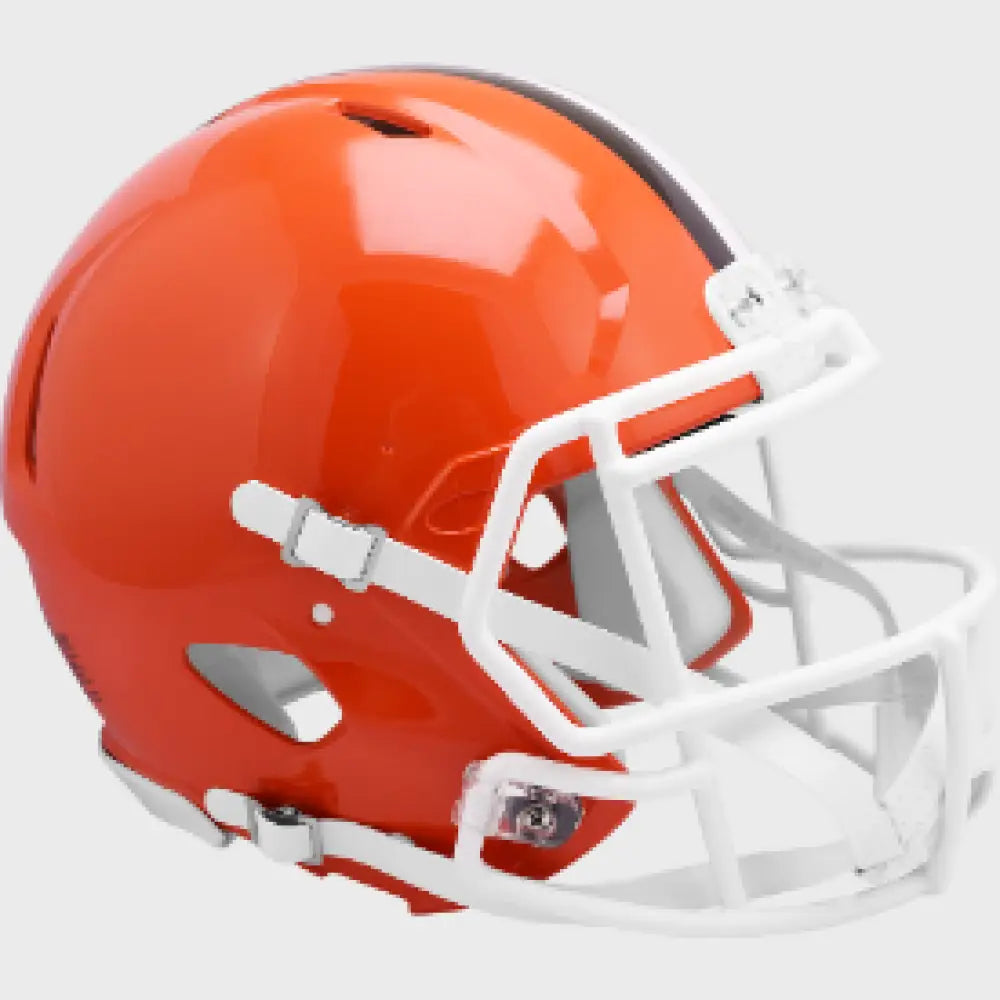 Cleveland Browns Full Size Authentic 1975 to 2005 Speed Throwback Football Helmet - NFL Break4Sports & Collectibles, LLC