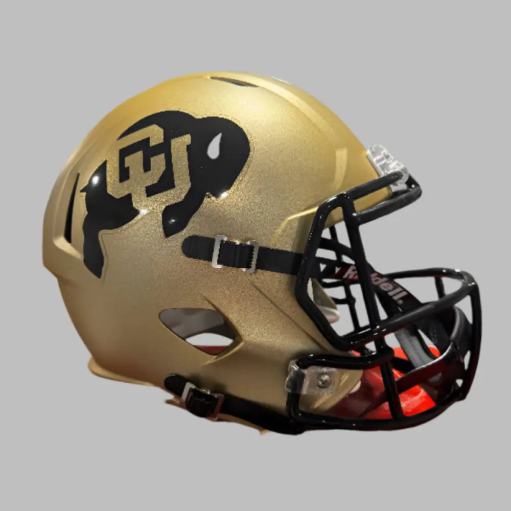 Colorado Buffaloes Full Size Speed Replica Football Helmet - NCAA Break4Sports & Collectibles, LLC