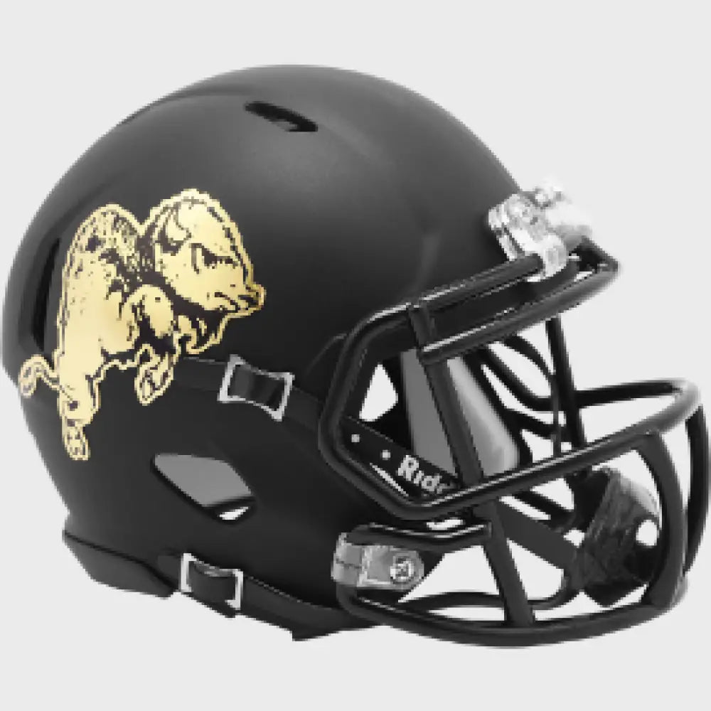 Colorado Buffaloes NCAA Mini Speed Football Helmet Chrome Buffalo- NCAA Break4Sports & Collectibles, LLC