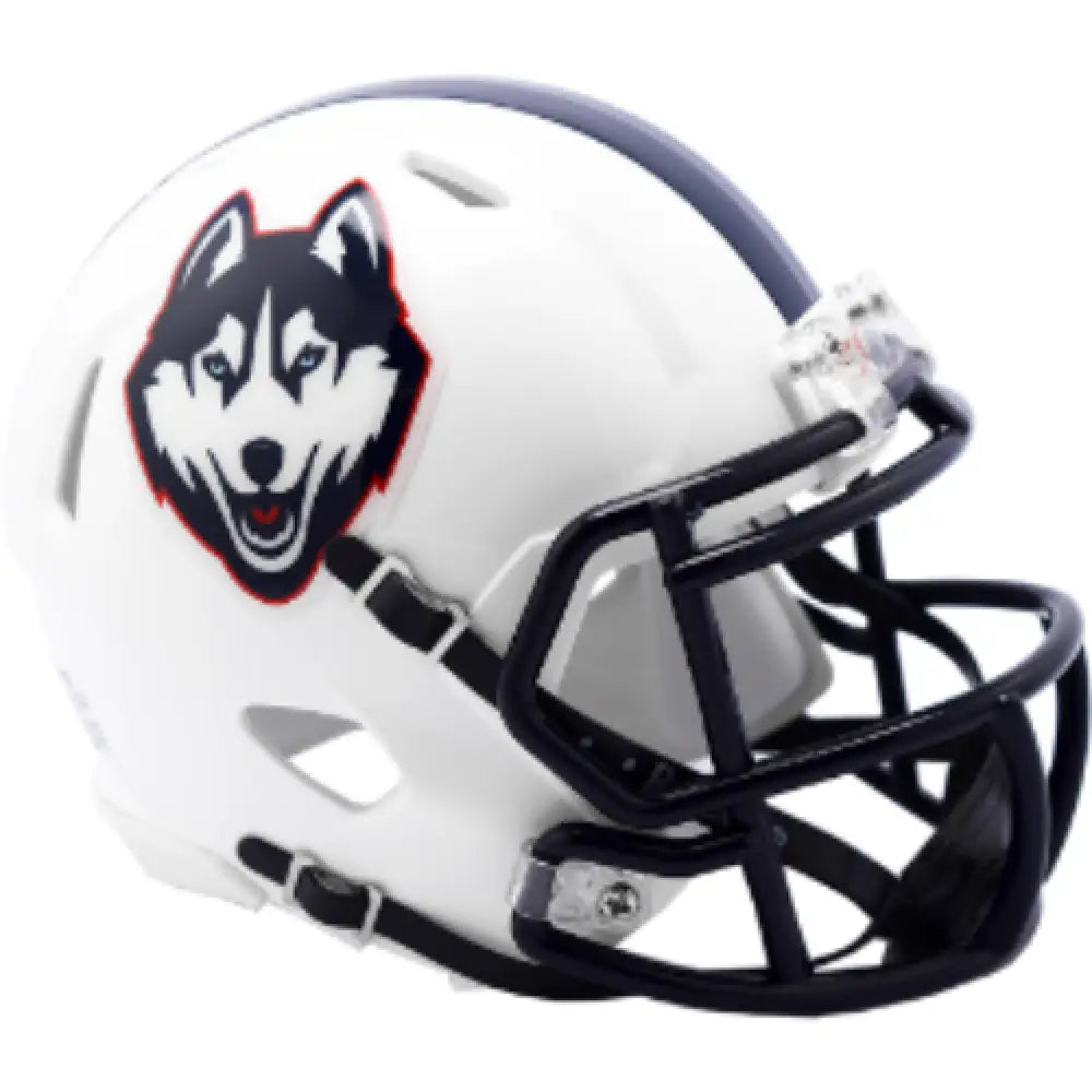 Connecticut Huskies NCAA Mini Speed Football Helmet- NCAA Break4Sports & Collectibles, LLC