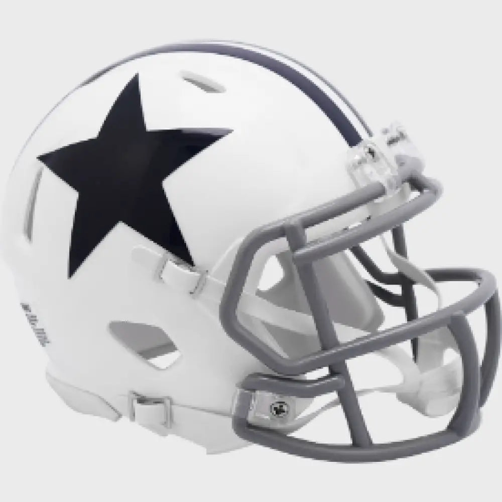 Dallas Cowboys 1960 to 1963 Riddell Mini Speed Throwback Helmet - NFL Break4Sports & Collectibles, LLC