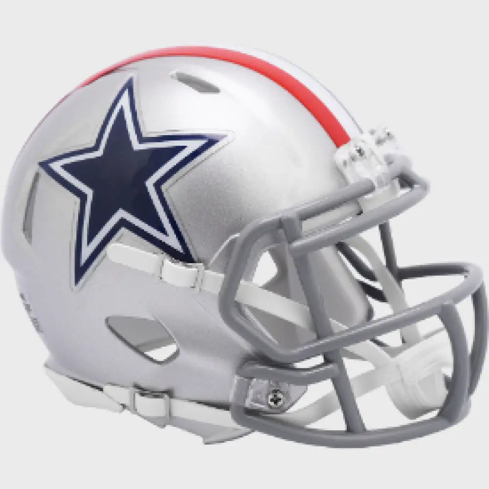 Dallas Cowboys 1976 Riddell Mini Speed Throwback Helmet - NFL Break4Sports & Collectibles, LLC