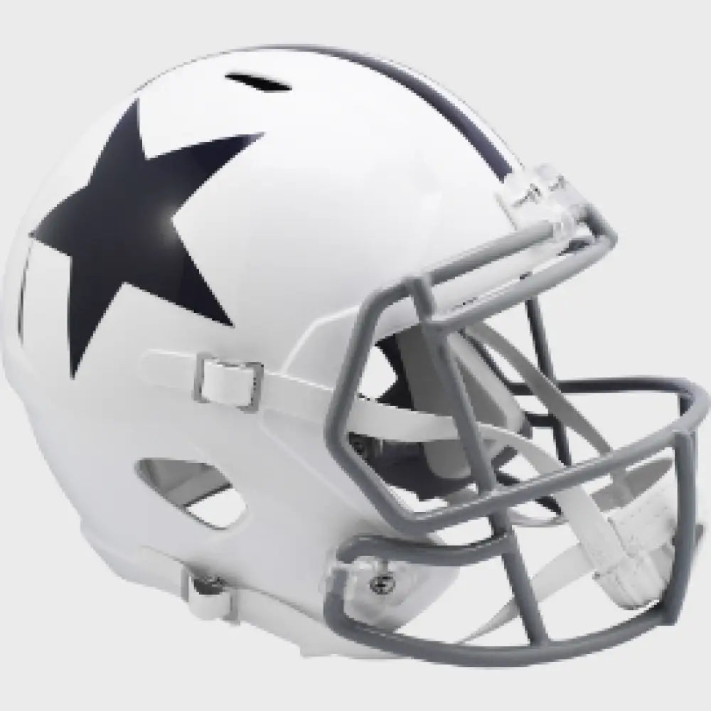Dallas Cowboys Full Size 1960 to 1963 Speed Replica Throwback Helmet - NFL Break4Sports & Collectibles, LLC