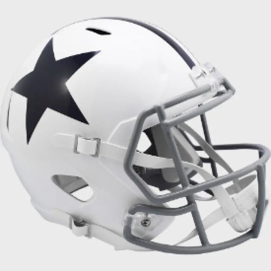Dallas Cowboys Full Size 1960 to 1963 Speed Replica Throwback Helmet - NFL Break4Sports & Collectibles, LLC