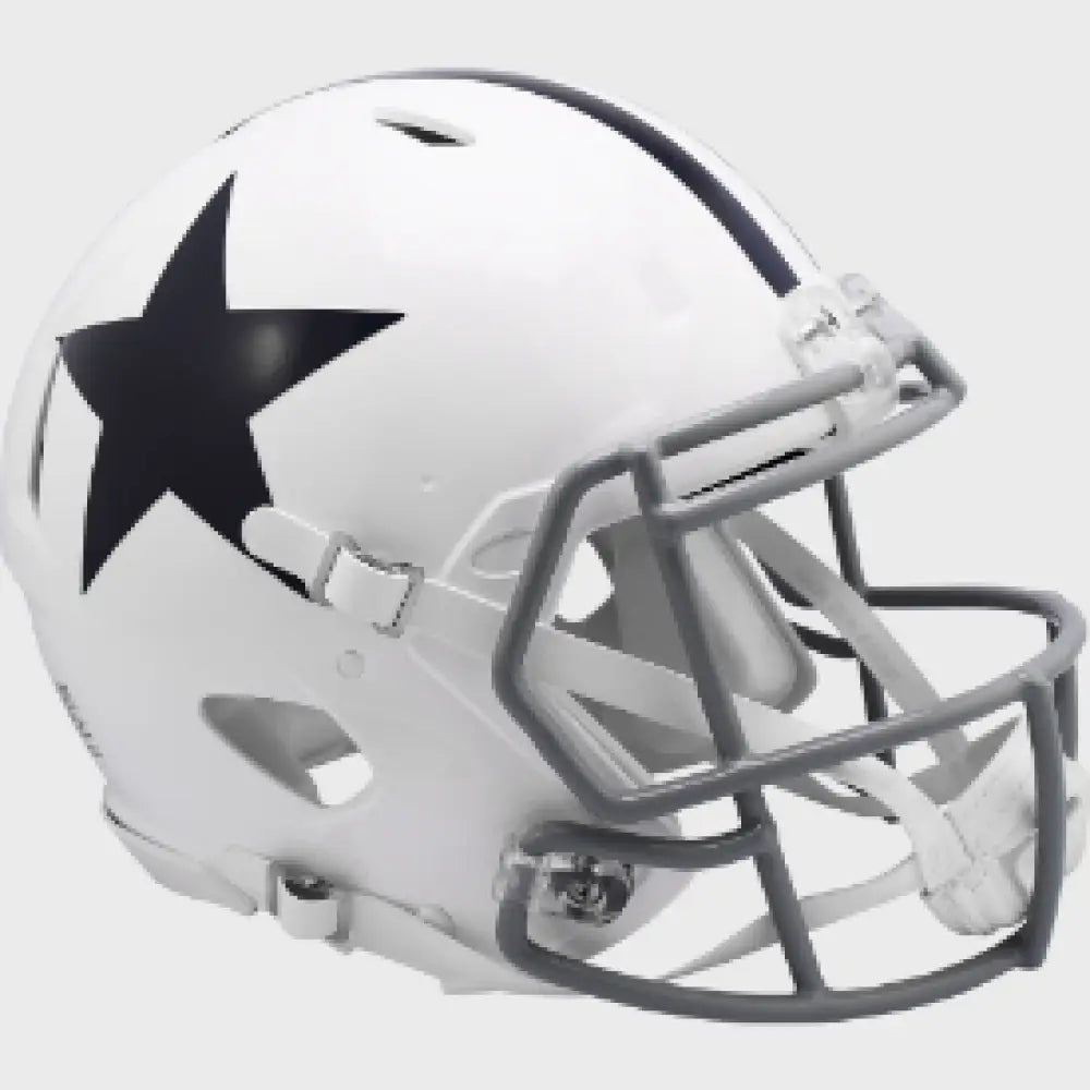 Dallas Cowboys Full Size Authentic 1960 to 1963 Speed Throwback Football Helmet - NFL Break4Sports & Collectibles, LLC